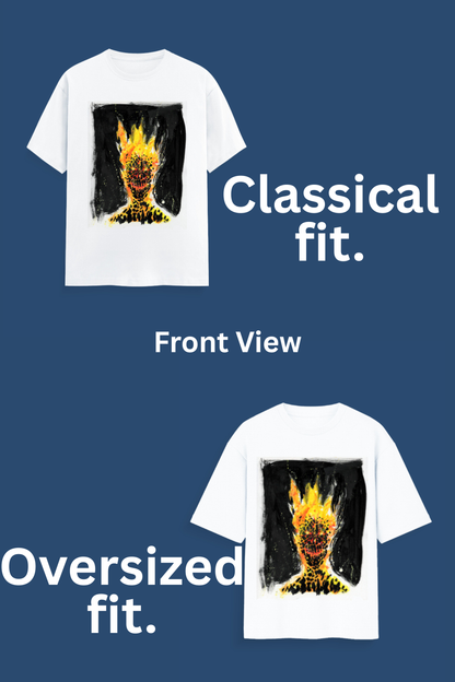 T006 | Original Art By Kim Diaz Holm | 100% Cotton T-shirt